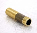 Сгон резьбовой латунный Uni-Fitt 3/4" НР 100 мм 659G3100