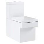 Сиденье для унитаза GROHE Cube Ceramic с микролифтом и крышкой 39488000