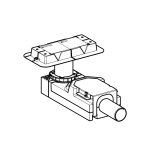 Сифон для душа Geberit CleanLine под стяжку H 65-90 мм d40 мм 154.152.00.1