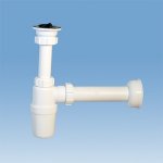 Сифон McAlpine MRW1 32 мм универсальный с трубкой MRW1