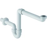 Сифон трубный Geberit для умывальника d 40 мм G 1"1/2 x 1"1/4 белый 151.107.11.1