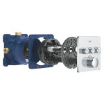 Скрытая часть термостата GROHE Rapido SmartBox для ванны и душа 35600000