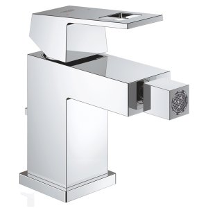 Смеситель для биде Grohe Eurocube с донным клапаном хром 23138000