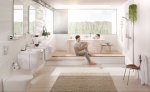 Смеситель для душа однорычажный GROHE Eurostyle New ручка с отверстием хром 33590003