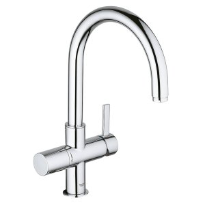 Смеситель для кухни GROHE Blue с высоким изливом Смеситель для водопроводной и фильтрованной воды хр 33251000