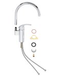 Смеситель для кухни GROHE Eurosmart new с высоким изливом хром 33202002