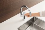 Смеситель для кухни GROHE Eurosmart new с высоким изливом хром 33202002