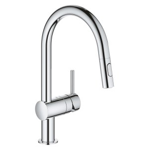 Смеситель для кухни GROHE Minta с выдвижным изливом хром 32321002