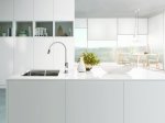 Смеситель для кухни KLUDI L-ine S выдвижным изливом белый 408519375