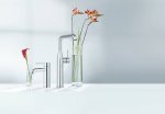 Смеситель для раковины GROHE Essence с низким изливом и донным клапаном S SIZE хром 23589001