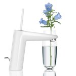 Смеситель для раковины GROHE Eurodisc Joy с донным клапаном M SIZE белая луна 23427LS0