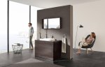 Смеситель для раковины GROHE Eurodisc Joy с донным клапаном M SIZE белая луна 23427LS0