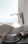 Смеситель для раковины GROHE Eurodisc Joy с донным клапаном M SIZE хром 23427000