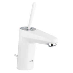 Смеситель для раковины GROHE Eurodisc Joy с донным клапаном S SIZE белая луна 23425LS0