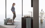 Смеситель для раковины GROHE Eurodisc Joy с высоким изливом XL SIZE белая луна 23428LS0