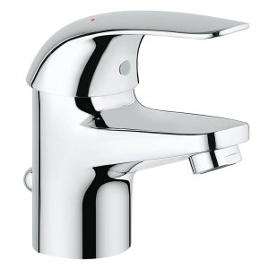 Смеситель для раковины GROHE Euroeco с донным клапаном S SIZE хром 23262000