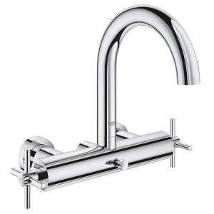 Смеситель для ванны двухвентильный GROHE Atrio без душевого гарнитура хром 25010003