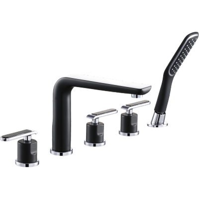 Смеситель для ванны GANZER Haiger GZ 52031C черный GZ52031C