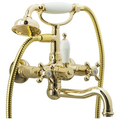 Смеситель для ванны GANZER Konstantin GZ 09035E золото GZ09035E