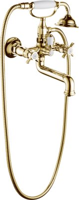 Смеситель для ванны GANZER Otto GZ 15032E золото GZ15032E