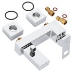 Смеситель для ванны GROHE Eurocube без душевого гарнитура хром 23140000