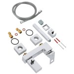 Смеситель для ванны GROHE Eurocube с душевым гарнитуром хром 23141000