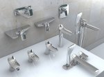 Смеситель для ванны и душа KLUDI Ambienta настенный 534450575
