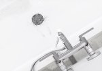 Смеситель для ванны и душа KLUDI Nova Fonte настенный ручки рычаг 205400515