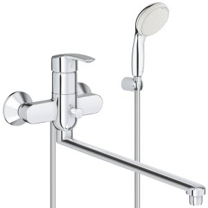 Смеситель для ванны универсальный GROHE Multiform с душевым гарнитуром New Tempesta II хром 3270800A