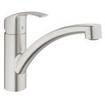 Смеситель дя кухни GROHE Eurosmart с низким изливом суперсталь 33281DC2
