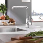 Смеситель Grohe Essence New для мойки однорычажный L- излив 30269DL0