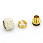 Концовка обжимная Uni-Fitt 16(2.0) х 1/2" конусный для полиэтиленовых труб 681N1612