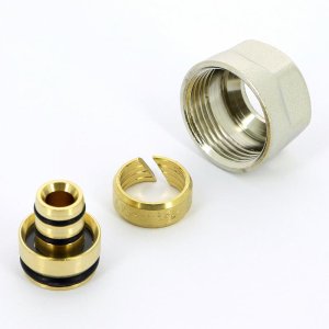 Соединитель обжим Uni-Fitt 16(2.0) х 3/4"EK для коллекторов серии 40X и 42X