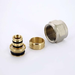 Концовка обжимная Uni-Fitt обжимной 16x1/2" ВР евроконус 680N1612