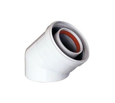 Baxi KHG (New) Коаксиальный отвод 45 (для котлов Luna/Eco/Nuvola)