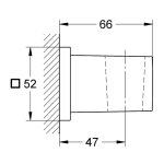 Держатель ручного душа GROHE Euphoria Cube настенный 27693000