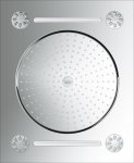 Душ потолочный GROHE Rainshower F-Series 15" 3 режима струи 27939001