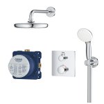 Душ встраиваемый GROHE Grohtherm с 210 Tempesta 210  квадрат 34729000