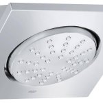 Душ верхний GROHE Rainshower F-Series 5" 1 вид струи квадрат 27253000