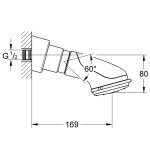 Душ верхний GROHE Relexa plus Dual 2 вида струи 28190000