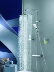 Душ верхний KLUDI Fizz с тройной лейкой 340 мм 6757805-00