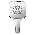 Душевая лейка GROHE Rainshower SmartActive 130 Cube 3 вида струй квадрат 26550000