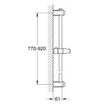 Душевая штанга GROHE Euphoria 900 мм 27500000