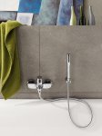 Душевой шланг GROHE Relexaflex металлический 2000 мм хром 28140000