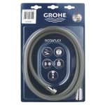 Душевой шланг GROHE Rotaflex пластиковый 1750 мм хром 28410001