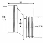 Эксцентрик со смещением 40 мм McAlpine 110 мм MRWC5