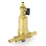 Фильтр промывной Uni-Fitt 1/2" х 3/4" ВН с краном и манометром 214A2300
