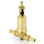Фильтр промывной Uni-Fitt 1/2" х 3/4" ВН с краном и манометром 214A2300
