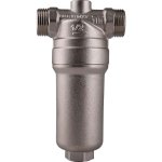 Фильтр Tiemme 3131N 1/2"–3/4" ВН промывной латунный с манометром 3130007