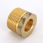 Футорка бронзовая 1"-1/2" ВН Viega 266486